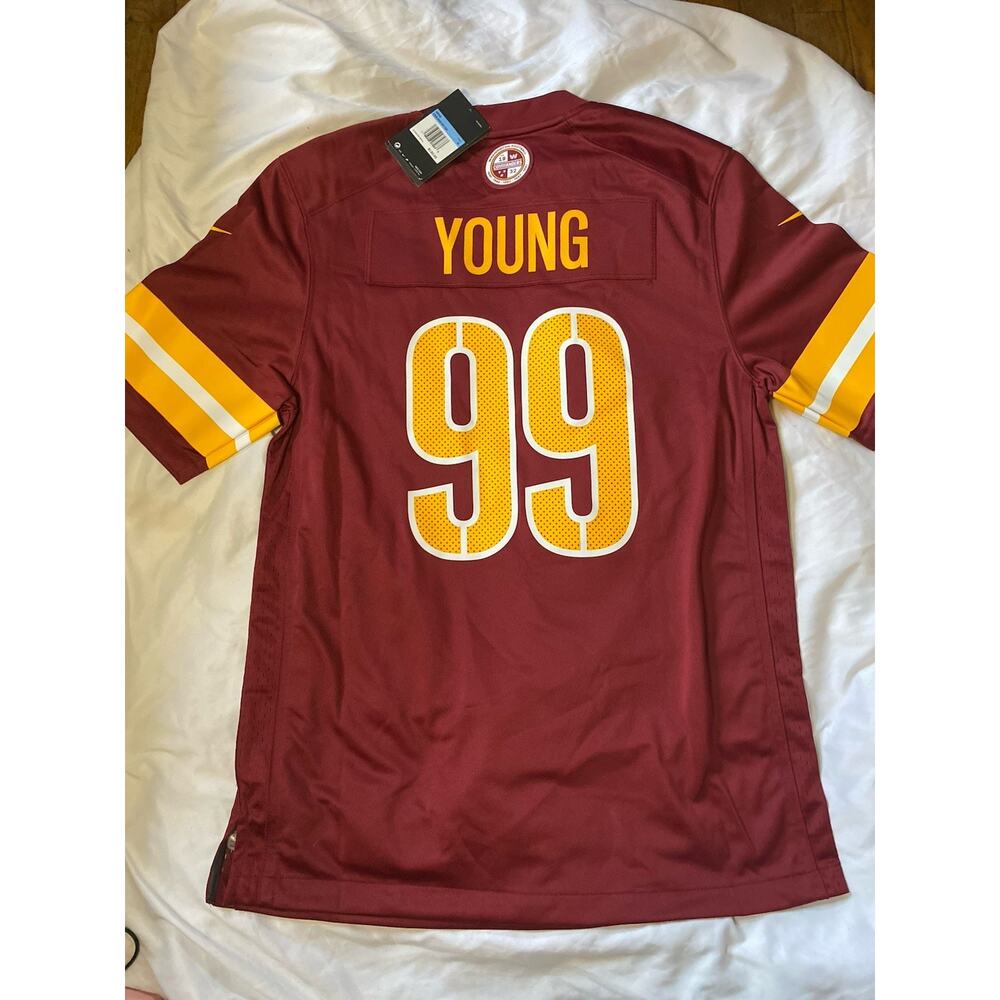 Nike Washington Commanders Chase Young #99 Mens Medium NFL New NWT Football - Picture 2 of 7